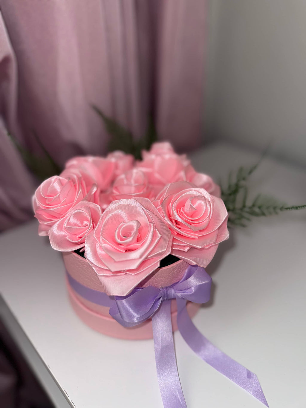 Вечен букет - розови рози